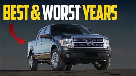 Best And Worst Years For Ford F 150 Common Problems