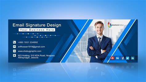Best Corporate Email Signature Template Psd Graphicsfamily