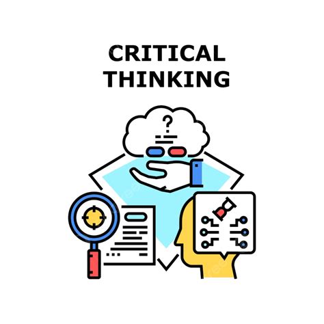 Best Critical Thinking Illustrations Royalty Free Vector Graphics