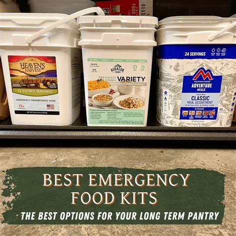 Best Emergency Food Best Kits And Diy Packages For Dark Times