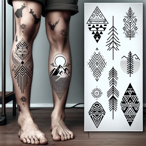 Best Simple Leg Tattoo Ideas For Men Vondy