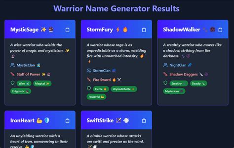 Best Warrior Name Generator Create Ai Warrior Character Names Best Warrior Name Generator Create Ai Warrior Character Names