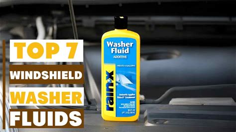 Top 10 Best Washer Fluid Choices to Keep Your Windshield Crystal Clear