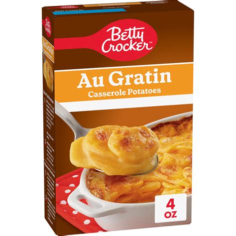 Betty Crocker Au Gratin Potatoes 4 7 Oz Box Pack Of 4 Walmart Com