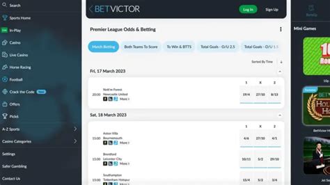 Betvictor Promo Code Sign Up Offer Bet 10 Get 40 Free Bets Sporting News United Kingdom