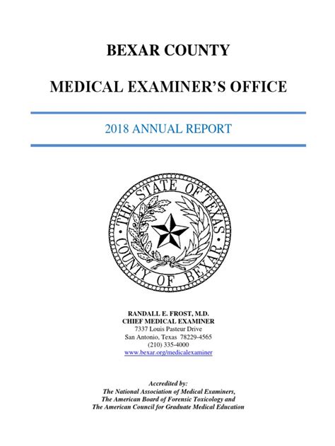 Bexar County Medical Examiner