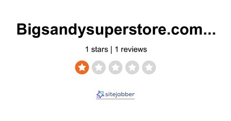 Bigsandysuperstore Reviews 1 Review Of Bigsandysuperstore Com