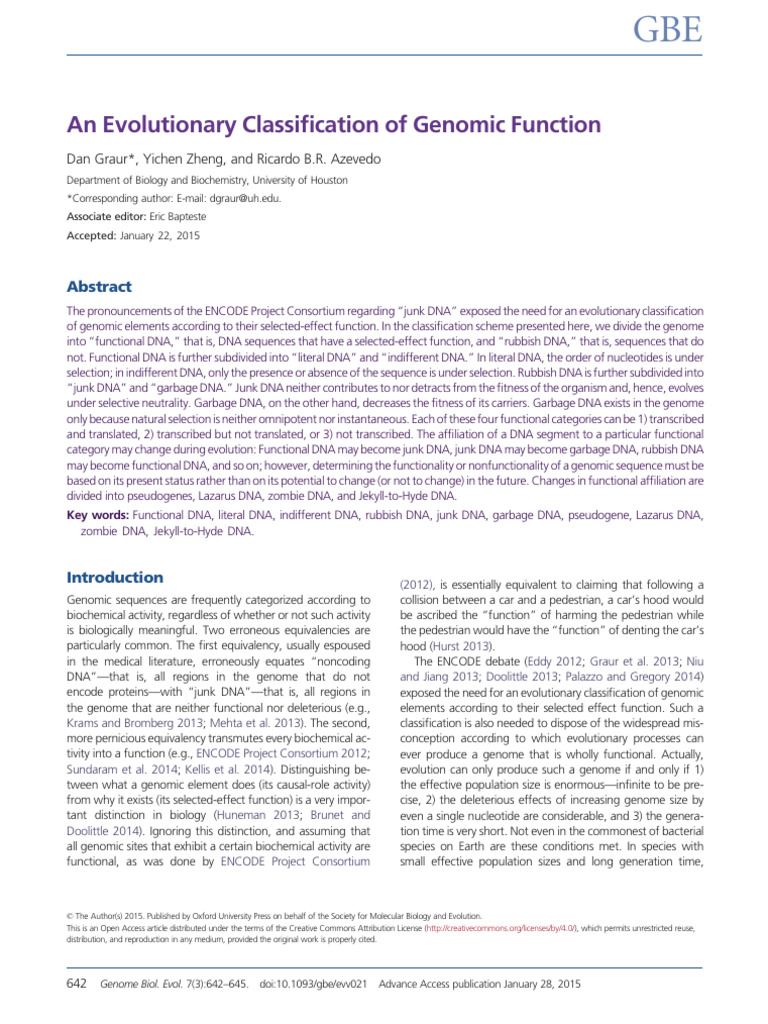 5 Ways Evolutionary Classification Works