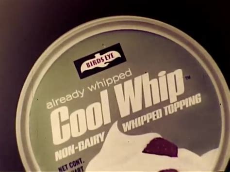 Birds Eye Cool Whip Non Dairy Whipped Topping 1960S Adviews Duke Digital Repository