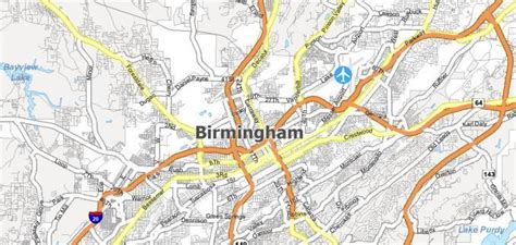 Birmingham Map Alabama Gis Geography