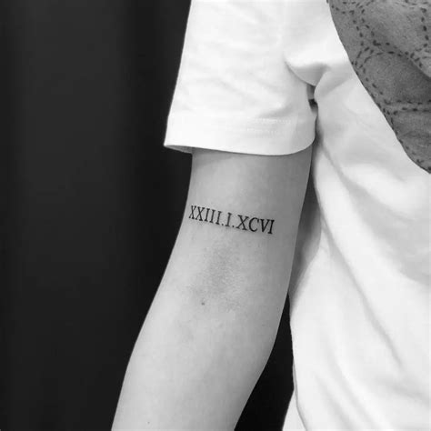 Birth Date Roman Tattoos Inkscribed Birth Date In Roman Numerals Birth Date Roman Tattoos Inkscribed Birth Date In Roman Numerals