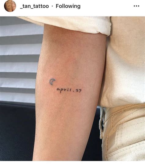 Birth Date Tattoo Ideas Birth Date Tattoo Ideas