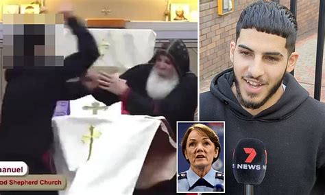 Bishop Mar Mari Emmanuel Reveals Partial Blindness As He Returns To Church After Wakeley Stabbing Attack Sky News Australia Bishop Mar Mari Emmanuel Reveals Partial Blindness As He Returns To Church After Wakeley Stabbing Attack Sky News Australia