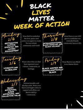 Black Lives Matter Week 2025 Sophie A Pelloe