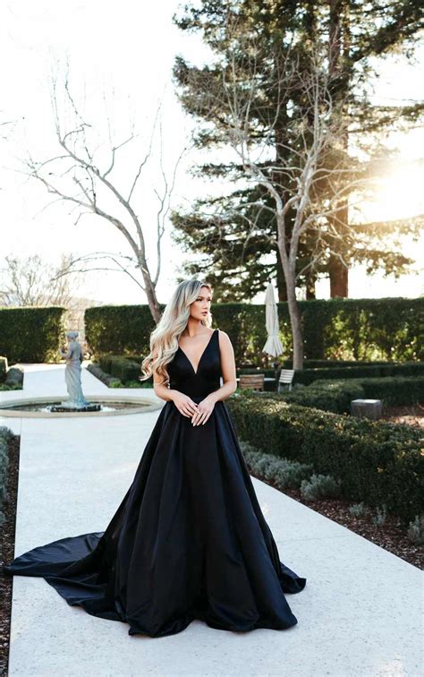 Black Satin Wedding Dress: Timeless Elegance for Your Special Day