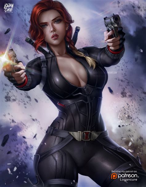 Black Widow Marvel Zerochan Anime Image Board