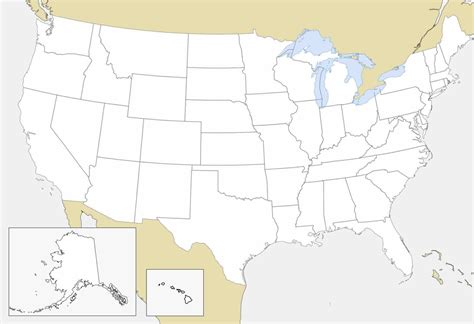 Blank Usa Map Printable Outline Maps Without Names Usamap Net