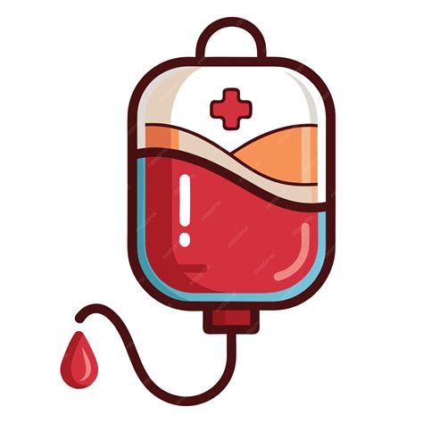 Blood Bag Clipart Vector Art And Illustration Premium Ai Generated Vector