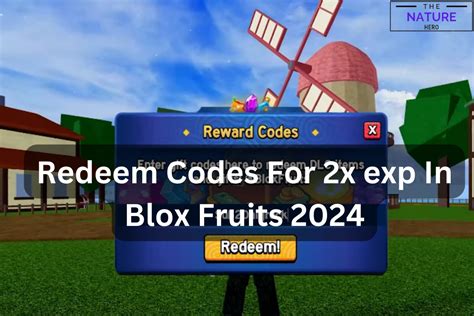 Blox Fruits 2X Exp Codes