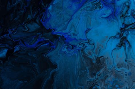 Blue Abstract Wallpaper 4K Blue Background