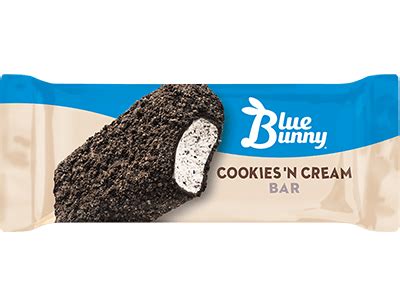 Blue Bunny Bar Ice Cream Cookies N Cream 6 Ct Delivery Near Me Doordash