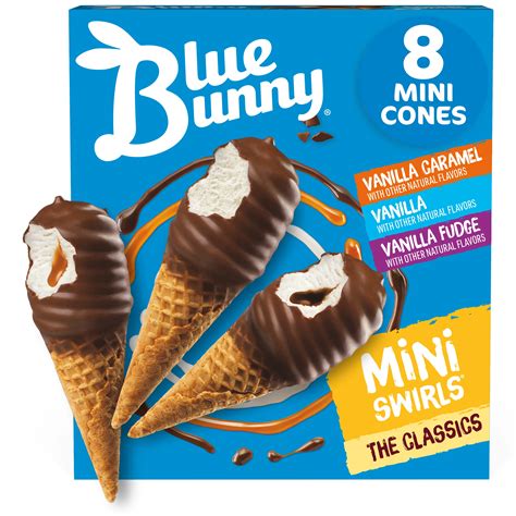 Blue Bunny Cone