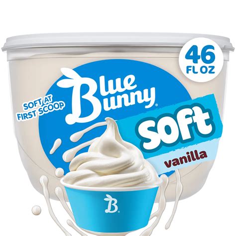 Blue Bunny Soft Vanilla Frozen Dairy Dessert Shop Ice Cream At H E B