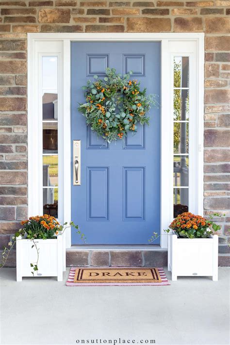 Transform Your Home Curb Appeal with a Stunning Blue Front Door