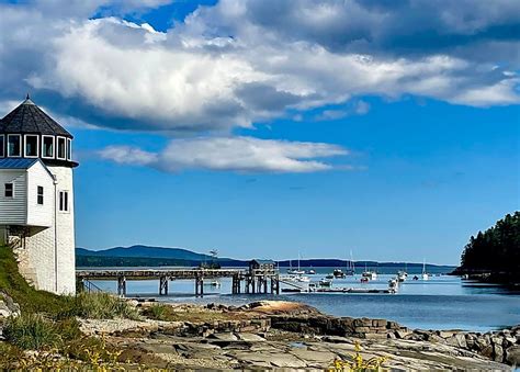 Blue Hill Maine Empty Harbor During Foto De Stock 700862170 Shutterstock