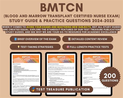 Bmtcn Study Guide 2024 2025 Oncc Transplant Nurse Exam Prep With Detailed Content Review Exam Strategies And 2 Full Length Practice Tests
