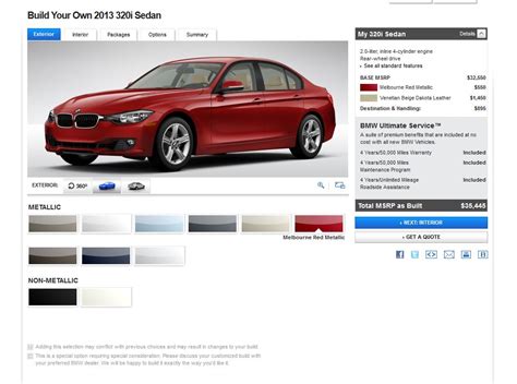 Bmw 320I Online Configurator Now On Bmwusa Com