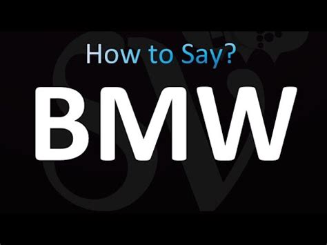 Bmw Car Brand Natural French Pronunciation How To Pronounce Bmw In French Youtube Bmw Car Brand Natural French Pronunciation How To Pronounce Bmw In French Youtube