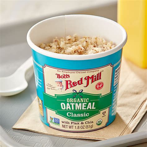 Bob S Red Mill Classic Gluten Free Single Serving Oatmeal Cup 12 Case Bob S Red Mill Classic Gluten Free Single Serving Oatmeal Cup 12 Case