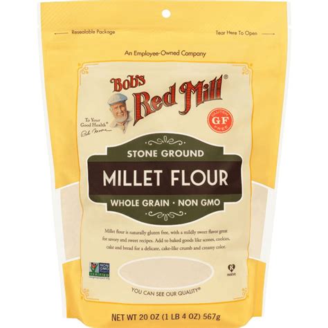 Bob S Red Mill Millet Flour 20 Oz Bob S Red Mill Millet Flour 20 Oz