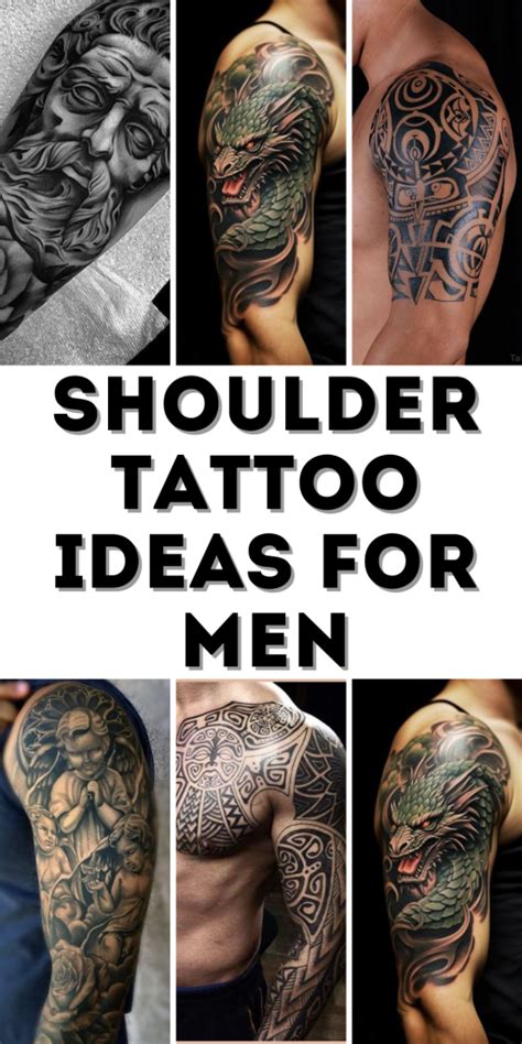 Bold And Meaningful Shoulder Tattoo Ideas For Men Unique Designs To