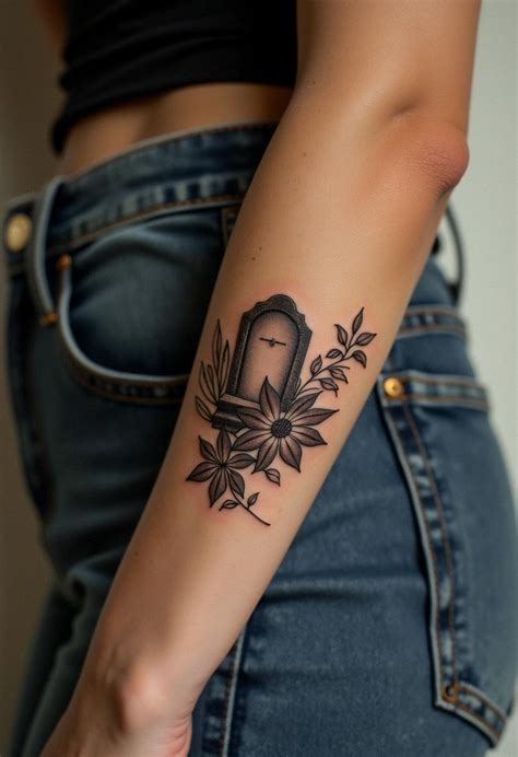 Bold Tombstone Tattoo Ideas Cozy Vibes