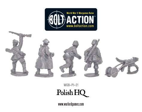 Bolt Action Polish Army Hq Support Teams And Tank Crew Bols Gamewire