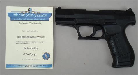 Bonhams Cars James Bond Amp 39 S Walther P99 Back Up Pistol