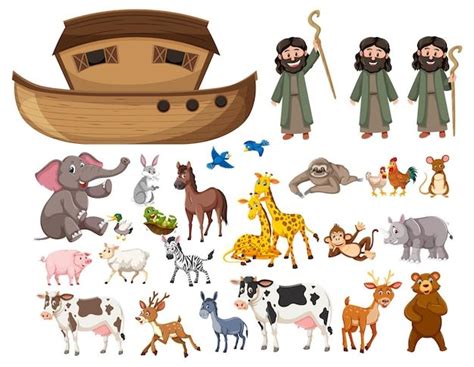 Book 1 Animals On Noah S Ark Animales Del Arca De Noe