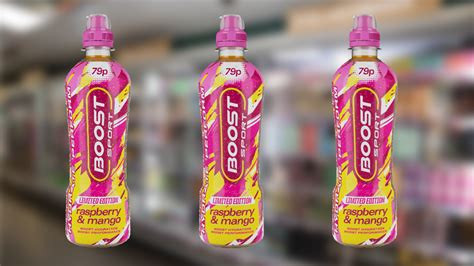 Boost Launches Limited Edition Raspberry Amp Mango Sport Variety