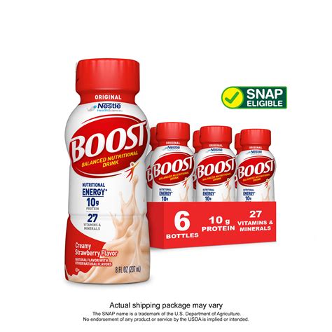 Boost Original Nutritional Drink 12230759 8 Oz Case Of 24 Creamy Boost Original Nutritional Drink 12230759 8 Oz Case Of 24 Creamy