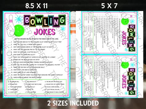 Bowling Jokes Cosmic Bowling Party Game Neon Bowling Bowling Birthday Game Glow Bowling Bowling