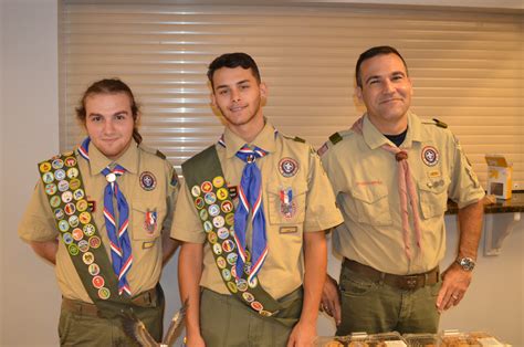 Boy Scouts Receive Highest Rank By Giving Back To Community Through Boy Scouts Receive Highest Rank By Giving Back To Community Through
