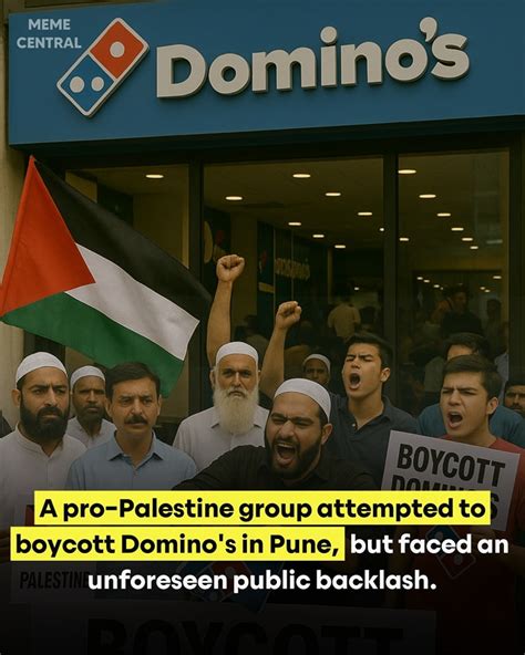 Boycottmonday Boycott Domino S Papa John S For Palestine Domino S And Papa John S Are Complicit In Supporting Israel S Ongoing Occupation And Genocide Against Palestinians By Continuing To Operate Profit And Expand