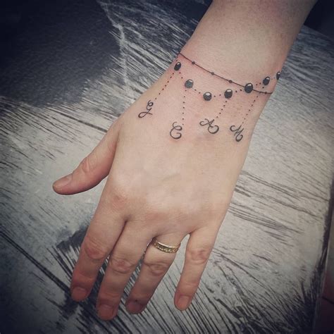 Bracelet Tattoo Design Wrist Tattoos For Women Hand And Finger