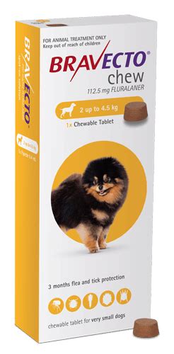 Bravecto Flea Tick Chewable Treatment For Dogs Barrowman Goodman Vets