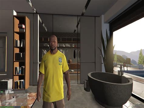 Brazil Jersey For Franklin Gta5 Mods Com