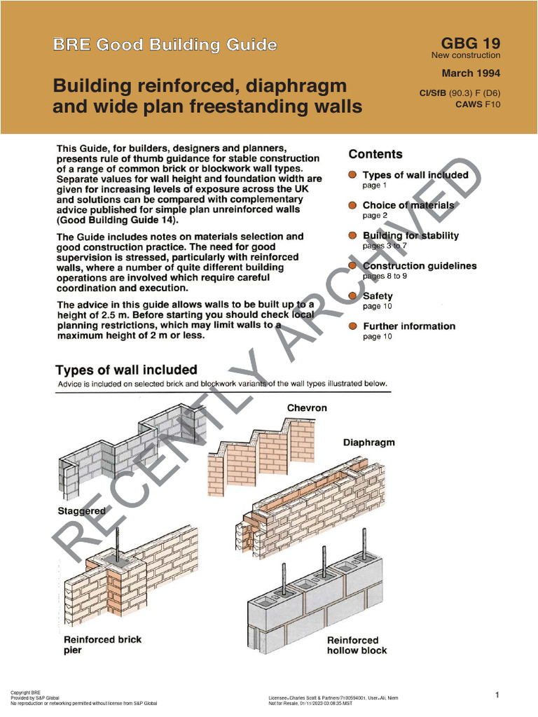Bre Good Building Guide 19 Building Reinforced Diaphragm And Wide Bre Good Building Guide 19 Building Reinforced Diaphragm And Wide