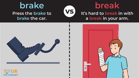 5 Tips Break Vs Brake