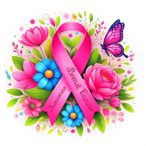 Breast Cancer Awareness Month Flowers Breast Cancer Breast Cancer
